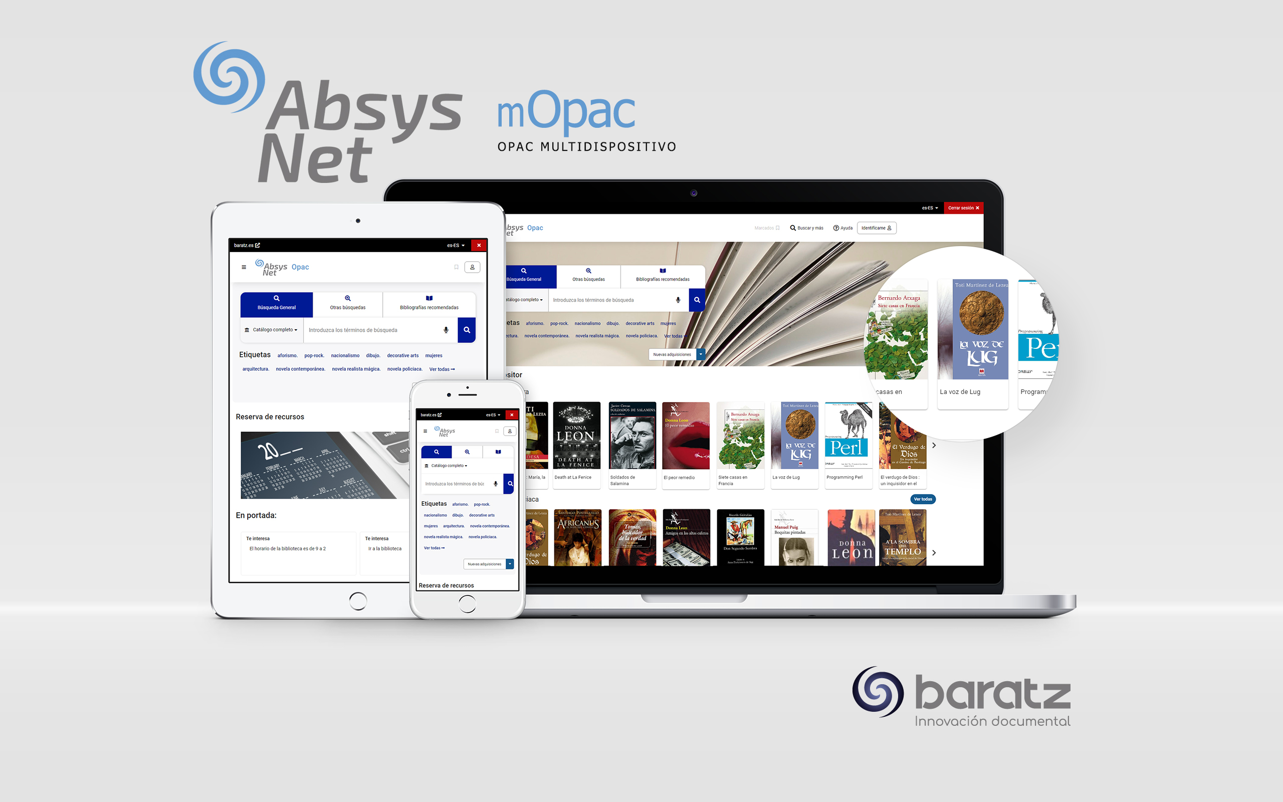 AbsysNet 2.3 y el opac multidispositivo