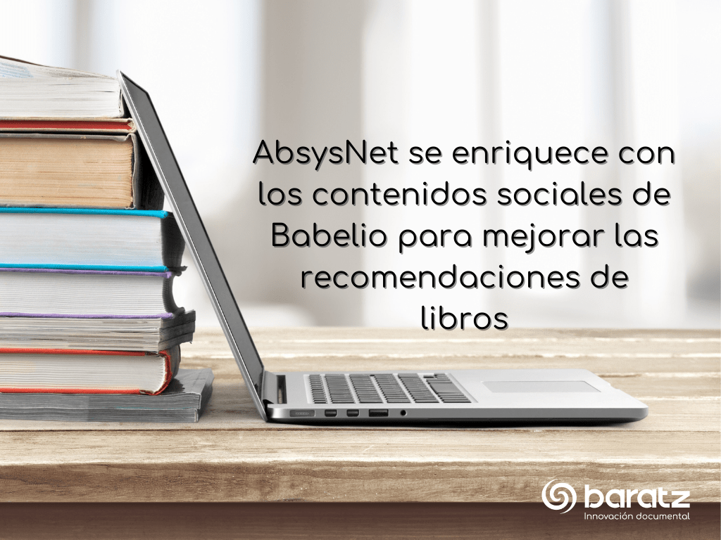 AbsysNet se enriquece con los contenidos sociales de Babelio para mejorar las recomendaciones de libros