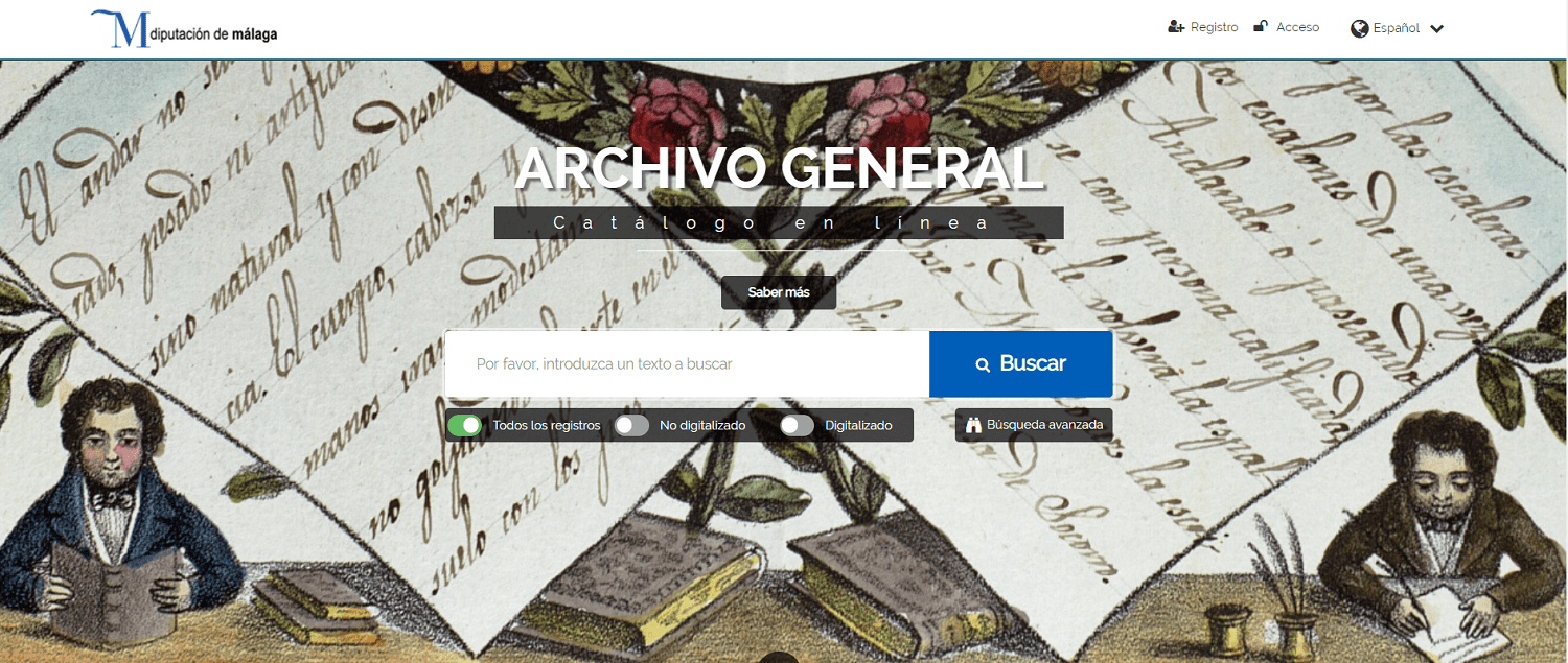 Archivo General de la Diputación de Málaga estrena un nuevo catálogo en línea MediaSearch