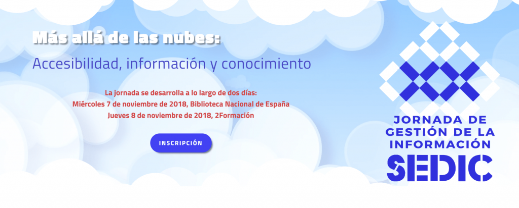 Baratz apoyando a los profesionales InfoDoc en la "XX Jornada de Gestión de la Información"