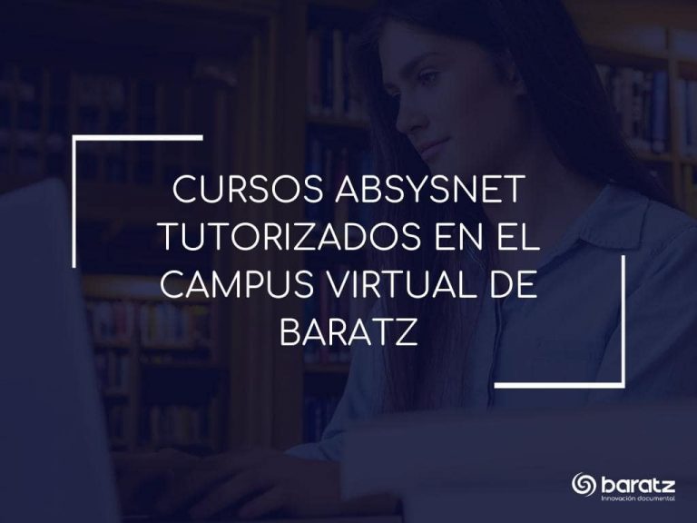 Cursos AbsysNet tutorizados en el Campus virtual de Baratz