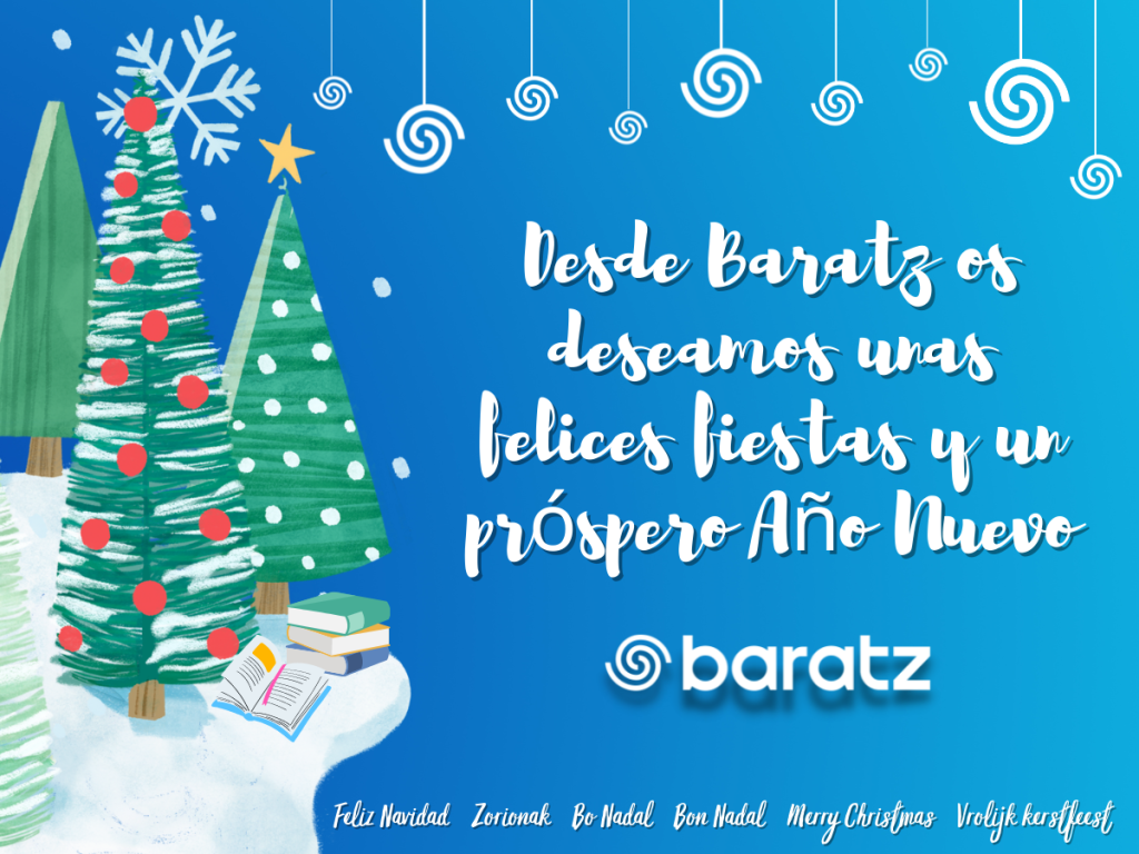 Desde Baratz os deseamos unas felices fiestas y un próspero Año Nuevo