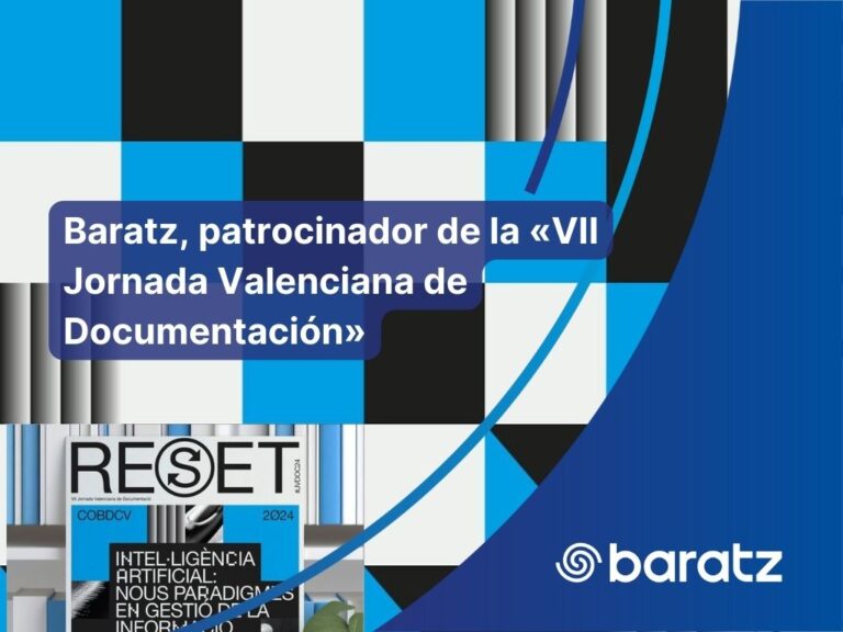 Baratz, patrocinador de la «VII Jornada Valenciana de Documentación»