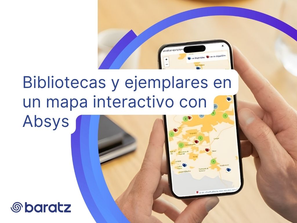 Bibliotecas y ejemplares en un mapa interactivo con Absys