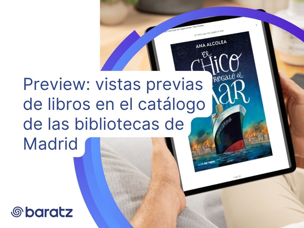Preview vistas previas de libros en el catálogo de las bibliotecas de Madrid