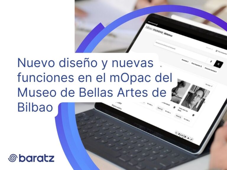 Nuevo diseño y nuevas funciones en el mOpac del Museo de Bellas Artes de Bilbao