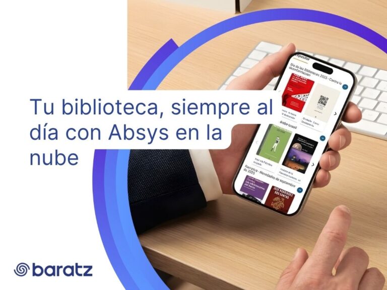 Tu biblioteca, siempre al día con Absys en la nube