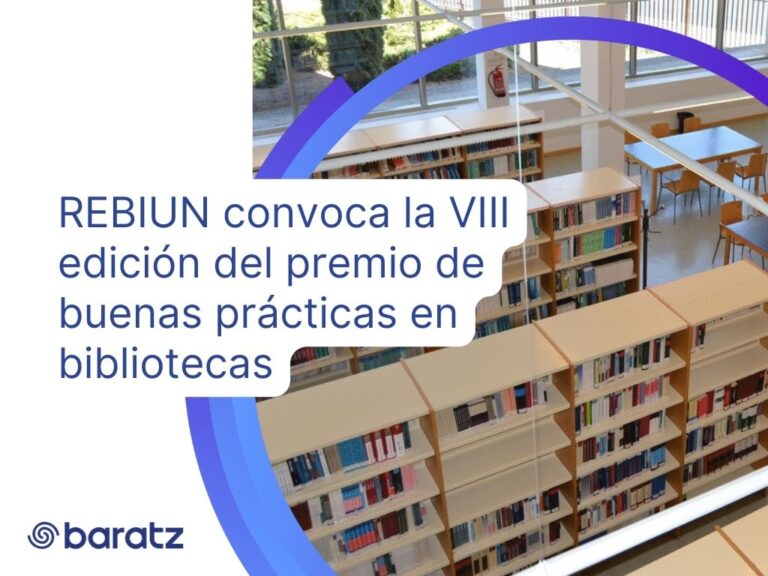 REBIUN convoca la VIII edición del premio de buenas prácticas en bibliotecas