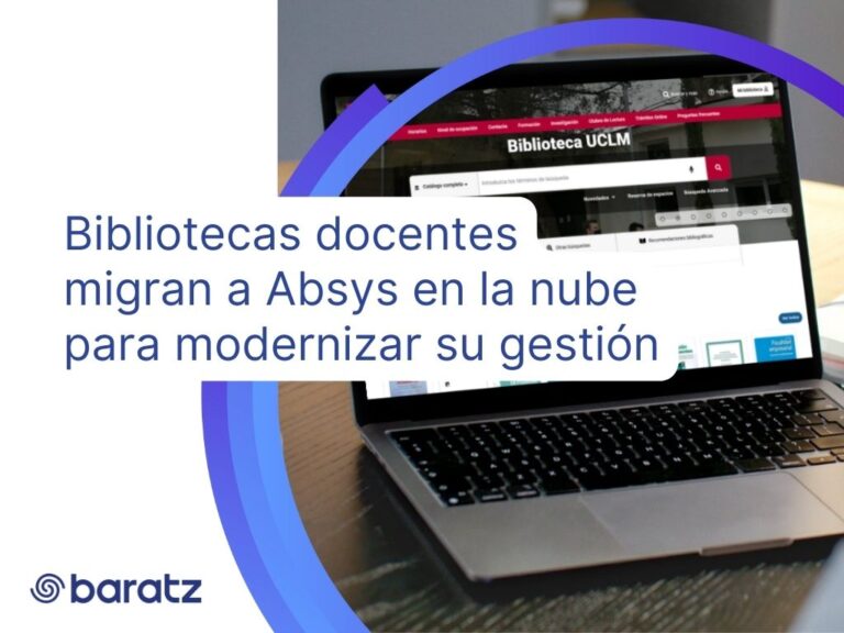 Bibliotecas docentes migran a Absys en la nube para modernizar su gestión
