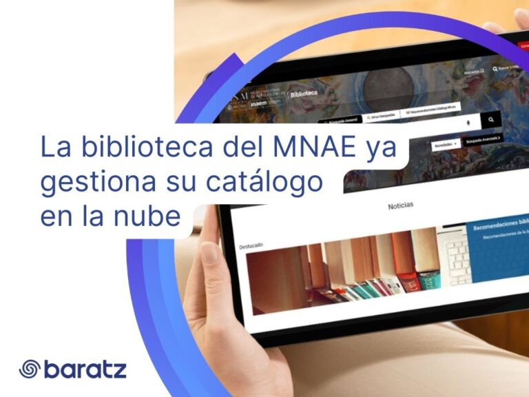 La biblioteca del MNAE ya gestiona su catálogo en la nube
