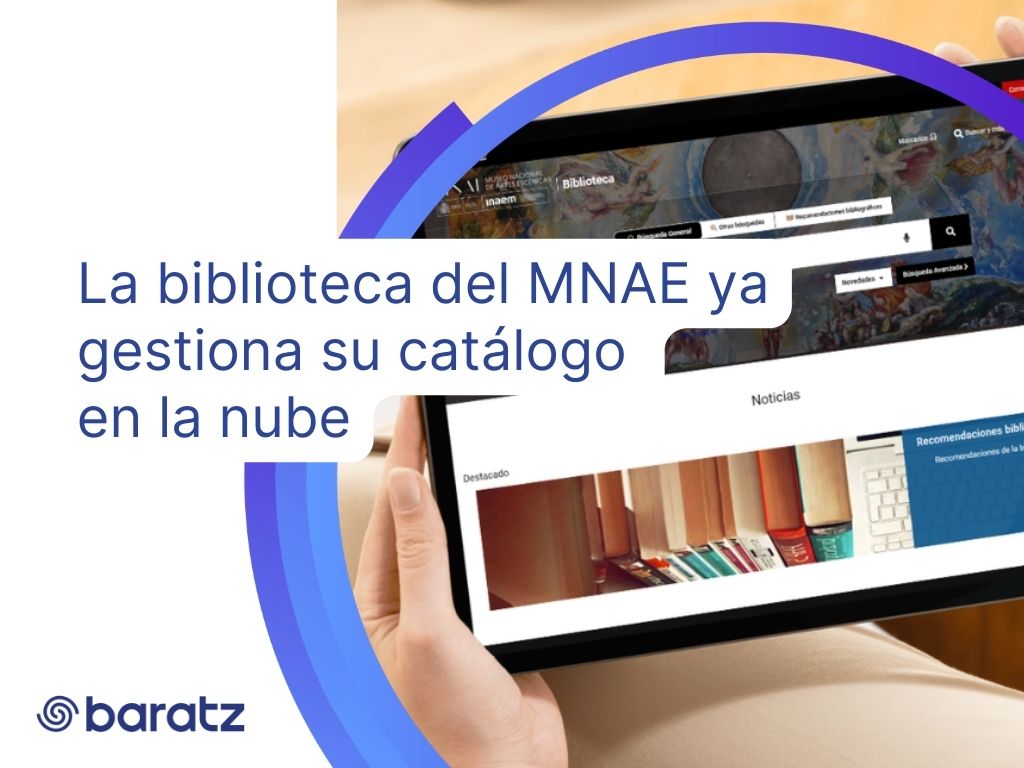 La biblioteca del MNAE ya gestiona su catálogo en la nube